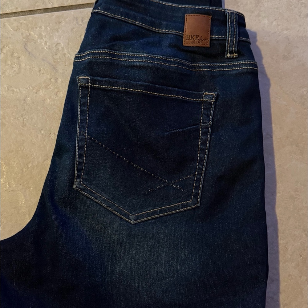BKE Women's Dark Blue Jeans